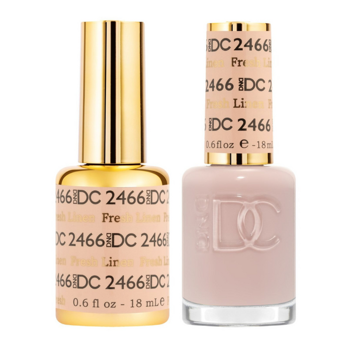 DND DC 2024 Sheer Collection - Polish #2466 Fresh Linen