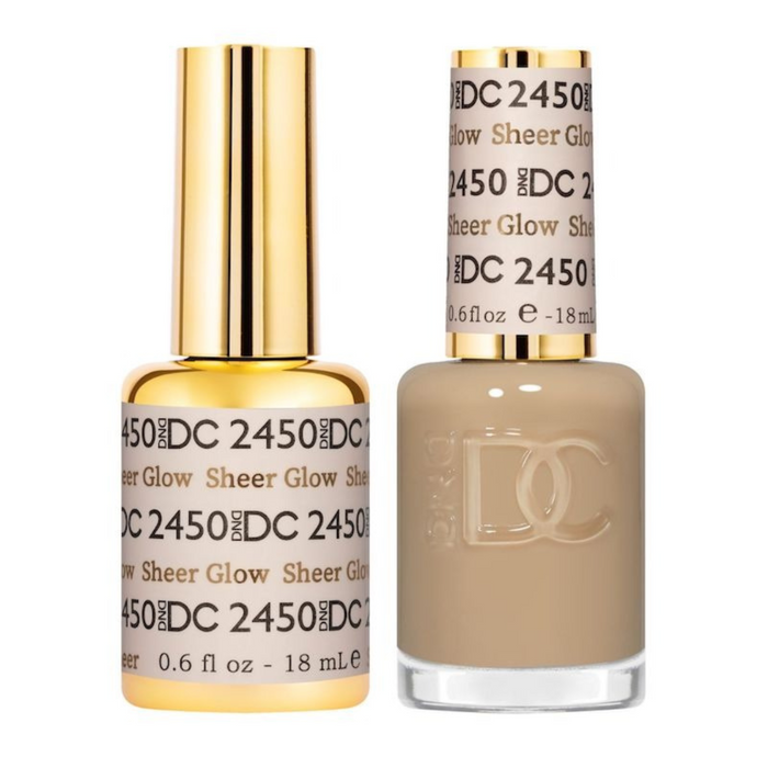 DND DC 2024 Sheer Collection - Polish #2450 Sheer Glow