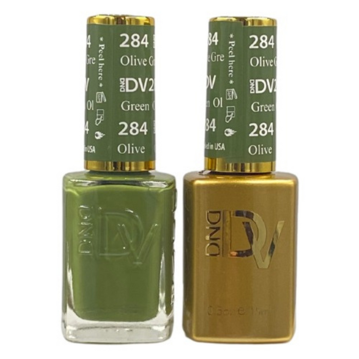 DND DIVA Polish - #284 Olive Green