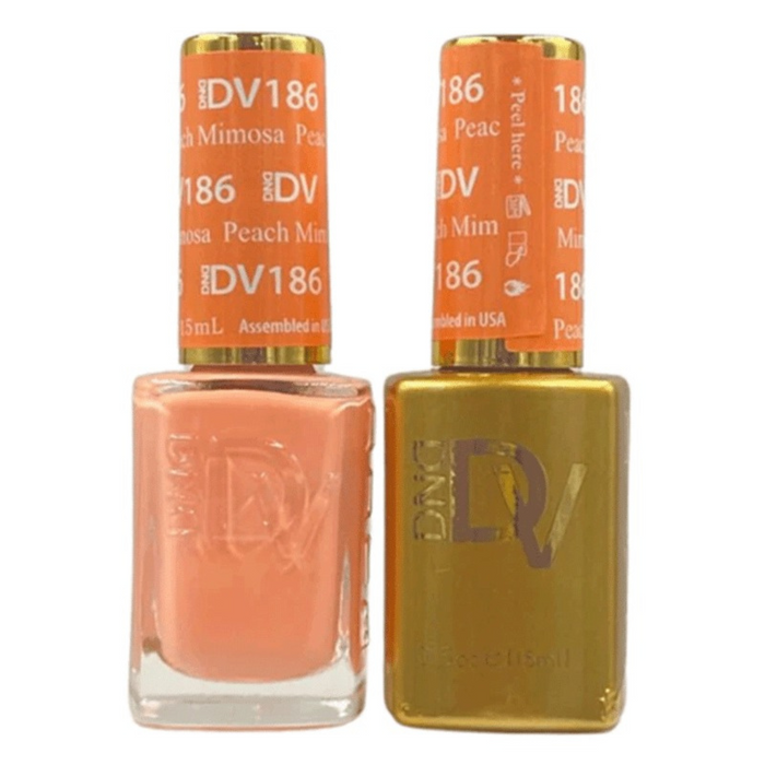 DND DIVA Polish - #186 Peach Mimosa