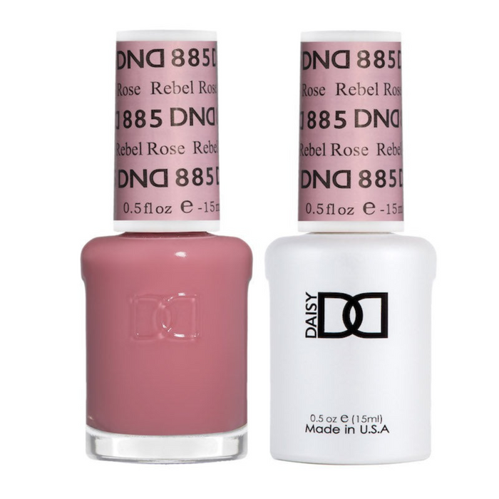 DND 2023 Sheer Collection - Polish #885 Rebel Rose
