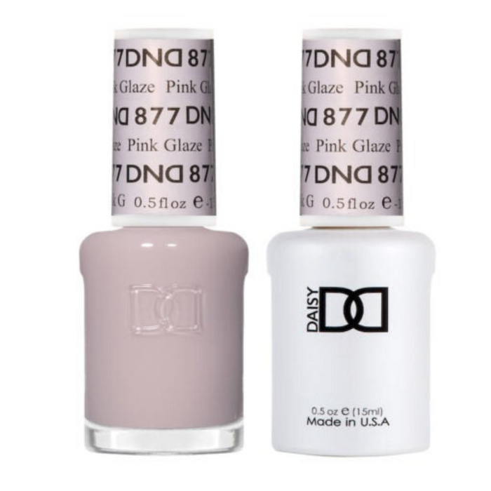 DND 2023 Sheer Collection - Polish #877 Pink Glaze