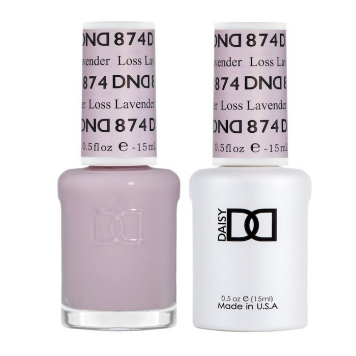 DND 2023 Sheer Collection - Polish #874 Loss Lavender