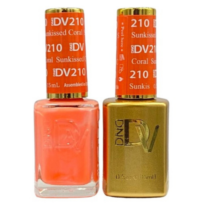 DND DIVA Polish - #210 Sunkissed Coral