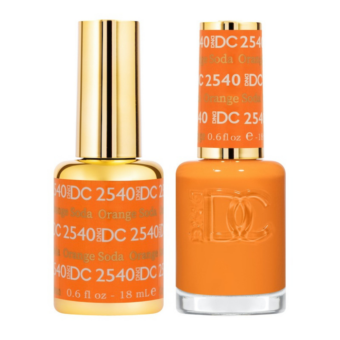 DND DC 2024 Free Spirit Collection - Polish #2540 Orange Soda