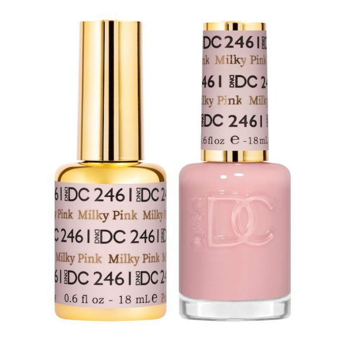 DND DC 2024 Sheer Collection - Polish #2461 Milky Pinky