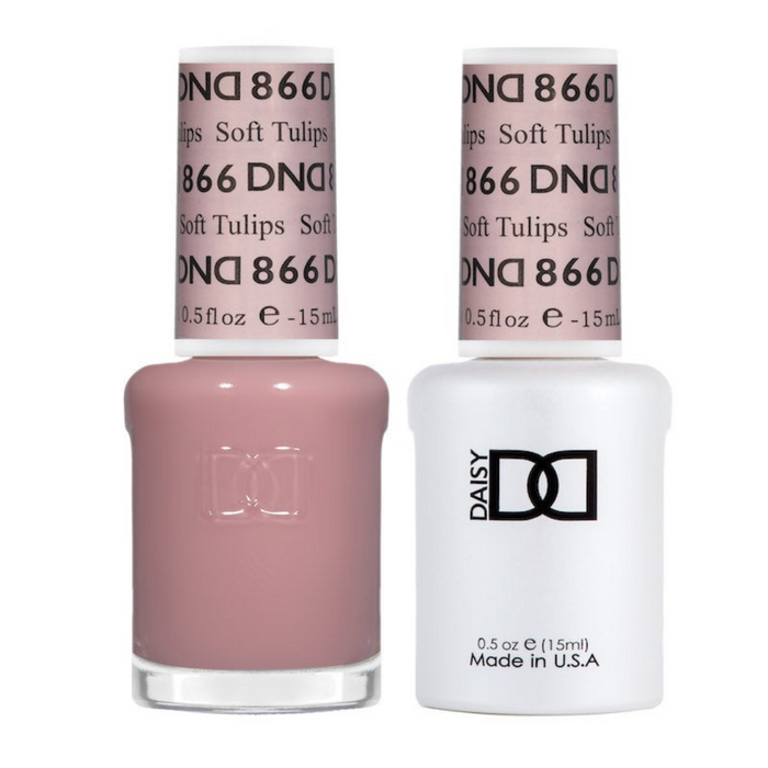 DND 2023 Sheer Collection - Polish #866 Soft Tulips