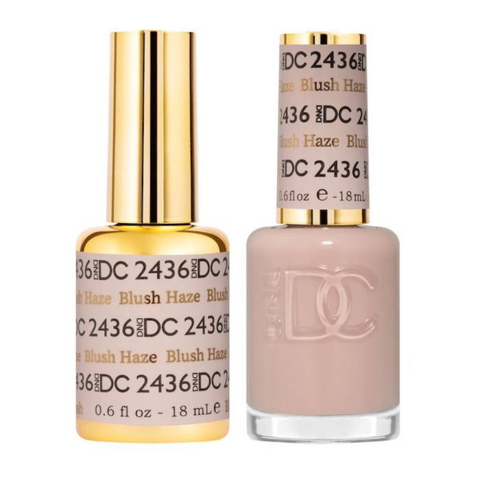 DND DC 2024 Sheer Collection - Polish #2436 Blush Haze