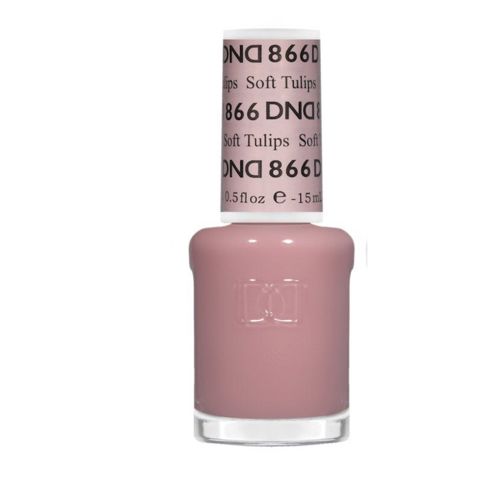 DND 2023 Sheer Collection - Polish #866 Soft Tulips