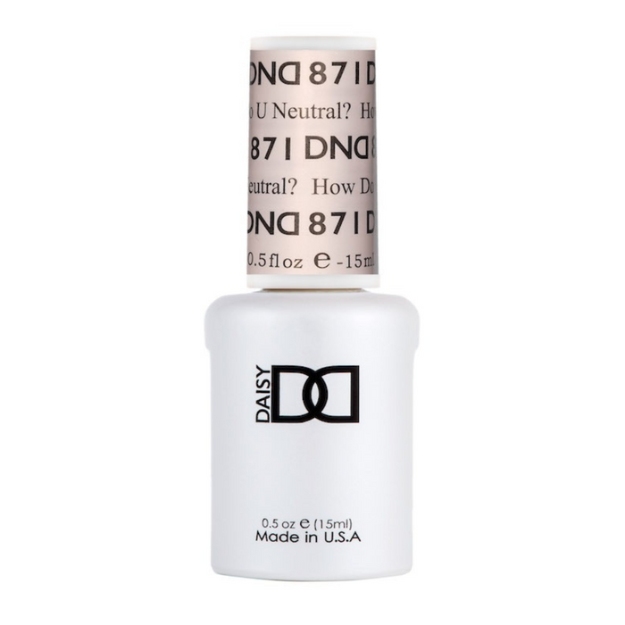 DND 2023 Sheer Collection - Polish #871 How Do U Neutral?