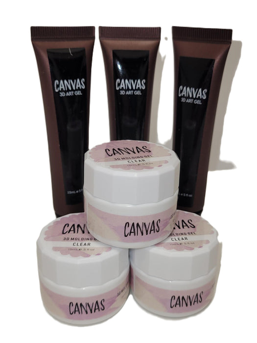 Canvas 3D Clear Art Gel in a Tube 15mL