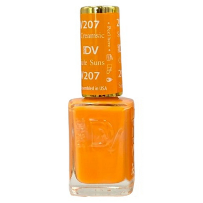 DND DIVA Polish - #207 Sunset Creamsicle