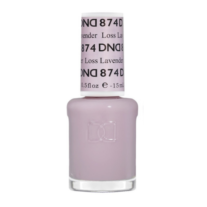 DND 2023 Sheer Collection - Polish #874 Loss Lavender