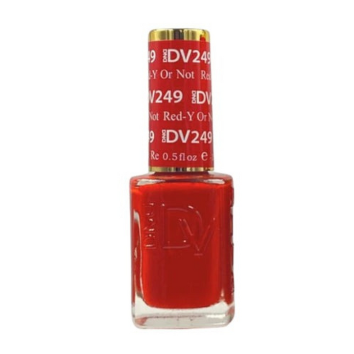 DND DIVA Polish - #249 Red-y Or Not