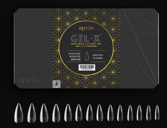 Apres Gel-X Sculpted Stiletto (Medium) Box of Tips