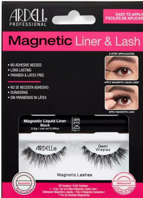 Ardell Magnetic Liner & Lash Kit - Demi Wispies