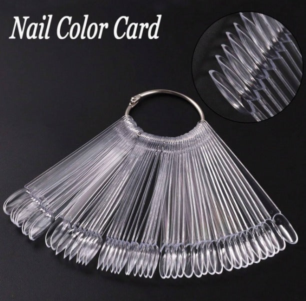 EBS - False Nails for Polish Swatches - 50pcs (colors)