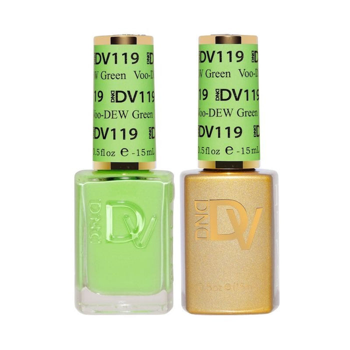 DND DIVA Polish - #119 Voo-DEW Green