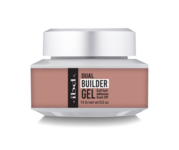 Gel de construction IBD rose transparent 0,5 oz