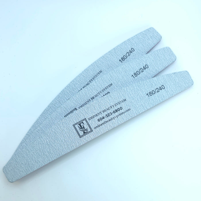 EBS Nail Files - Half Moon 180/240 - Single