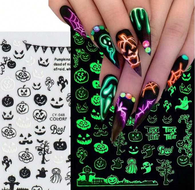 EBS Nail Art Halloween Decor