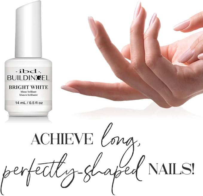 Gel Xây Dựng IBD Trắng Sáng 0.5oz