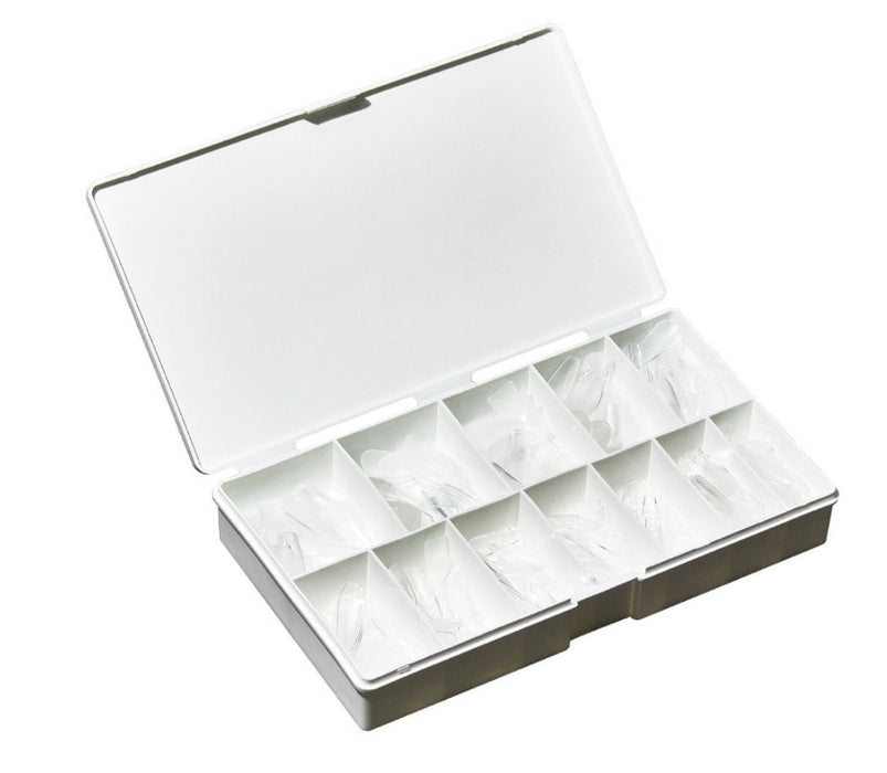 IBD Soft Gel Coffin (Medium) Box of Tips - 12 Sizes