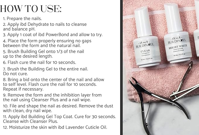 IBD Gel Xây Dựng Tuyệt Vời Màu Hồng 0.5oz