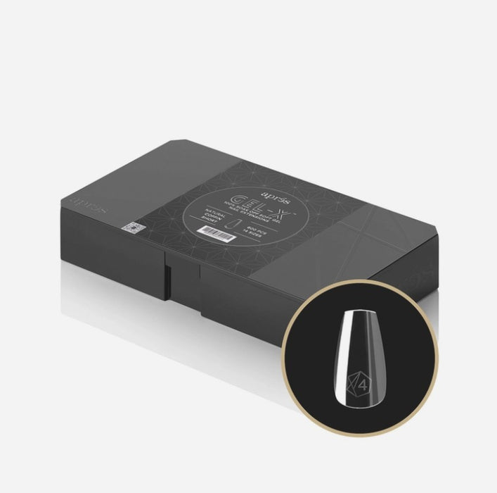 Apres Gel-X Natural Coffin (Medium) Boîte d'embouts