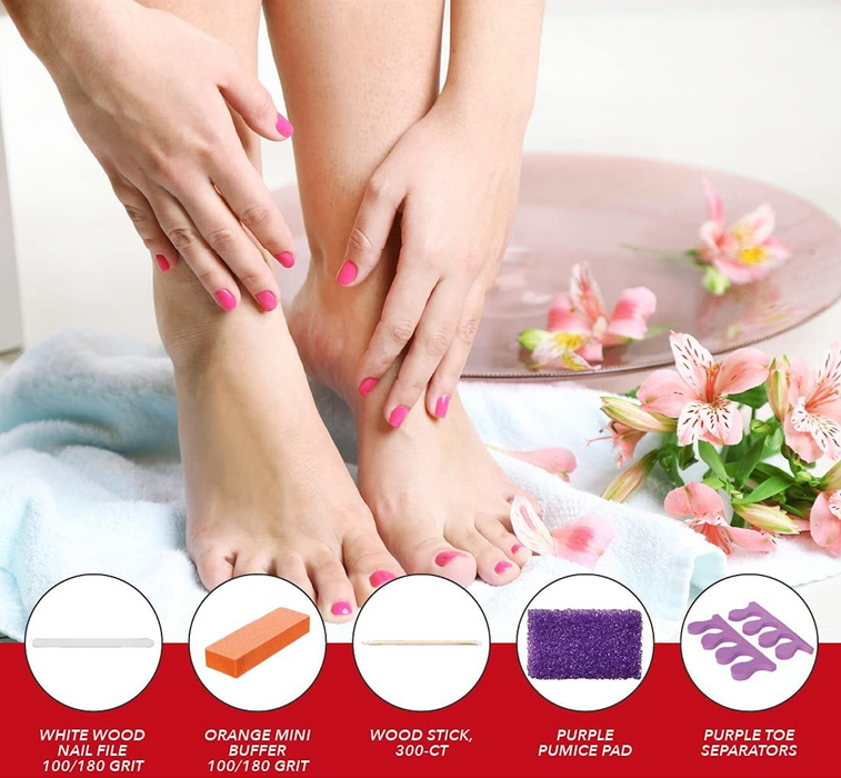 Flex Disposable Pedicure Kit 5in1 | 200packs