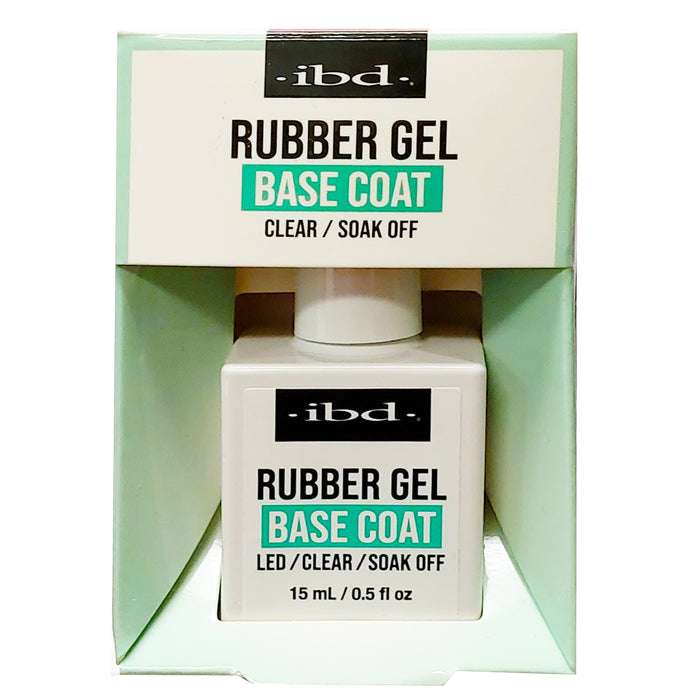 IBD Rubber Gel Base Coat Soak-Off 0.5oz