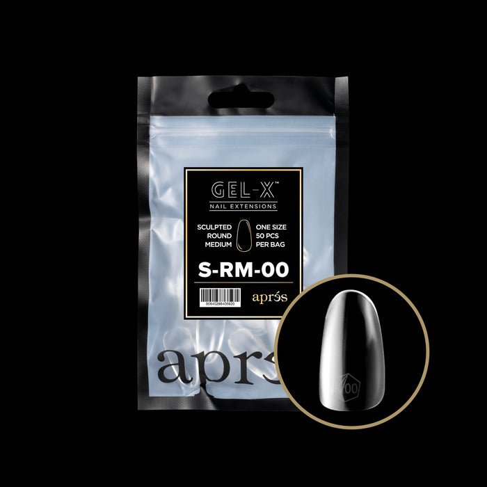 Apres Gel-X Sculpted Round (Medium) Refill Bags