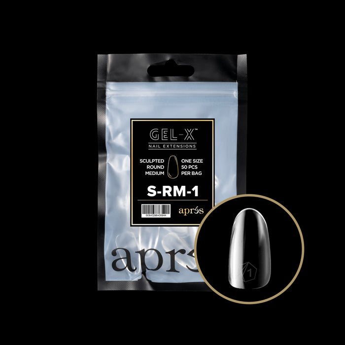 Apres Gel-X Sculpted Round (Medium) Refill Bags