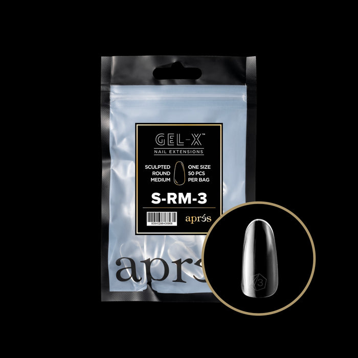 Apres Gel-X Sculpted Round (Medium) Refill Bags