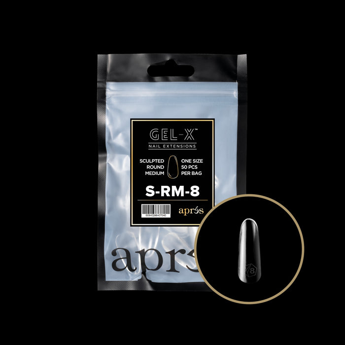 Apres Gel-X Sculpted Round (Medium) Refill Bags