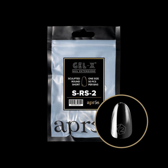 Apres Gel-X Sculpted Round (Short) Refill Bags