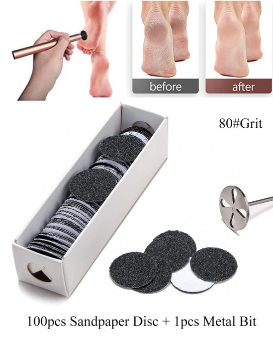 Disposable Sanding Disc Pads for Pedicure Disc 80 Grit