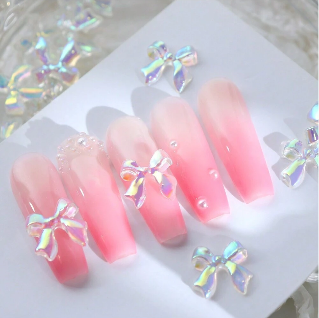 EBS Nail Art Charm Decoration - Bows (10pcs)