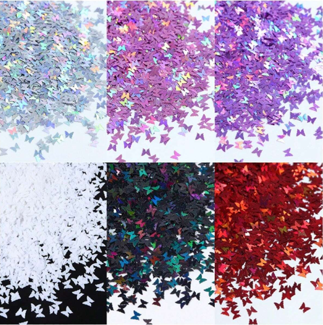 EBS Nail Art Sequins - Butterflies