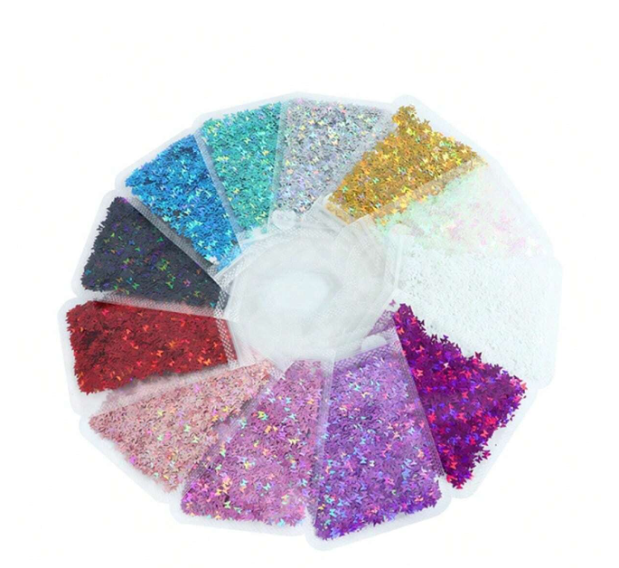 EBS Nail Art Sequins - Butterflies