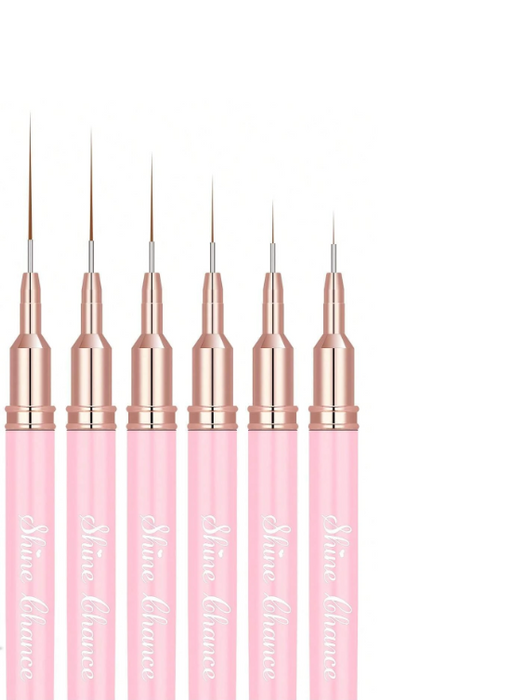 EBS Nail Art Brush - Liners - Pink & Ombre