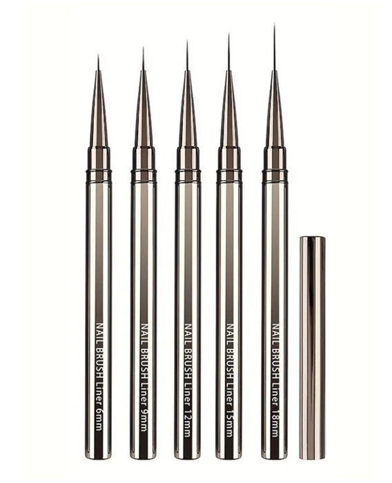 EBS Nail Art Brush - Liners - Black