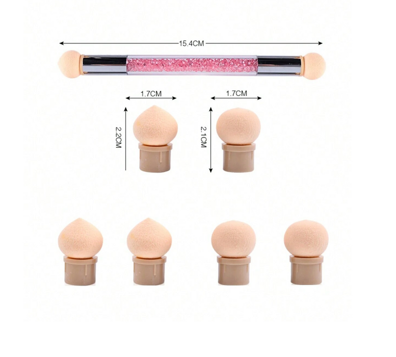 Nail Art Brush - Sponge Nail Art Tool