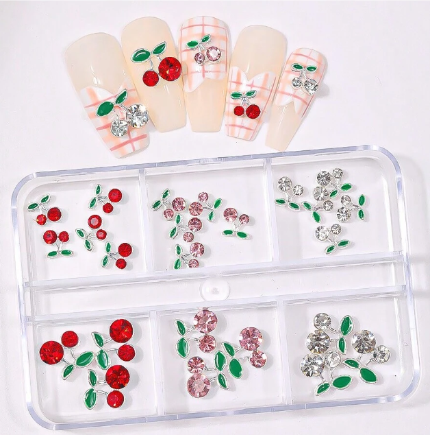 EBS Nail Art - Cherry Charms Sets