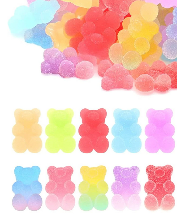 EBS Nail Art Charm - Gummy Bears - 5pcs