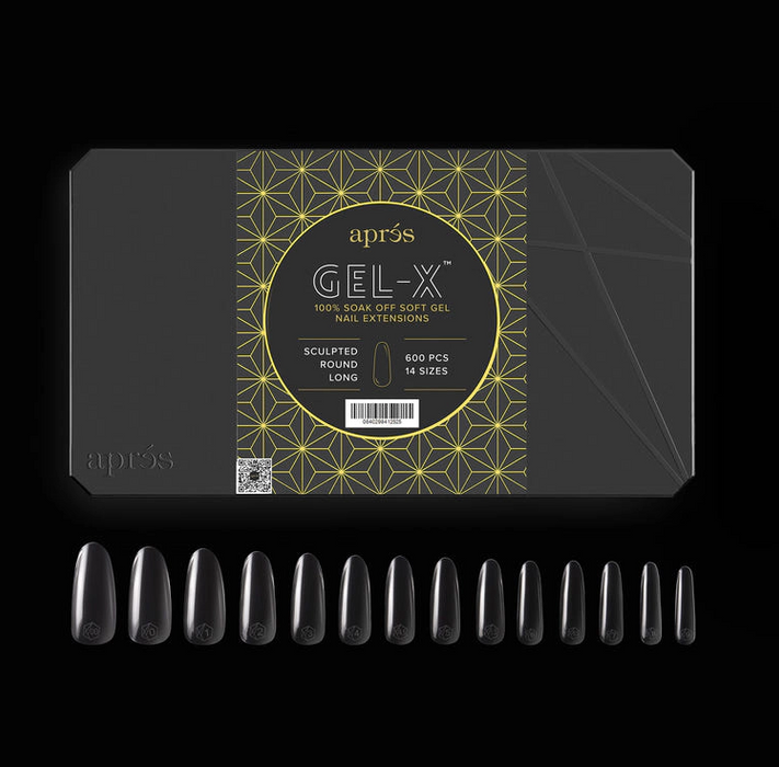 Apres Gel-X Sculpted Round (Long) Box of Tips