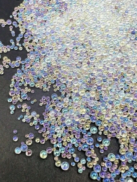 EBS Nail Art - Iridescent Bubble Beads