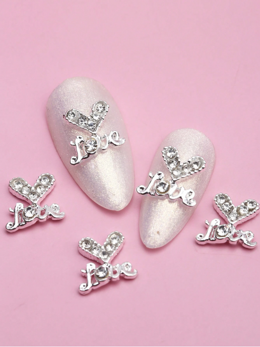 Hộp nhỏ EBS Nail Art Charm 3D Rhinestone