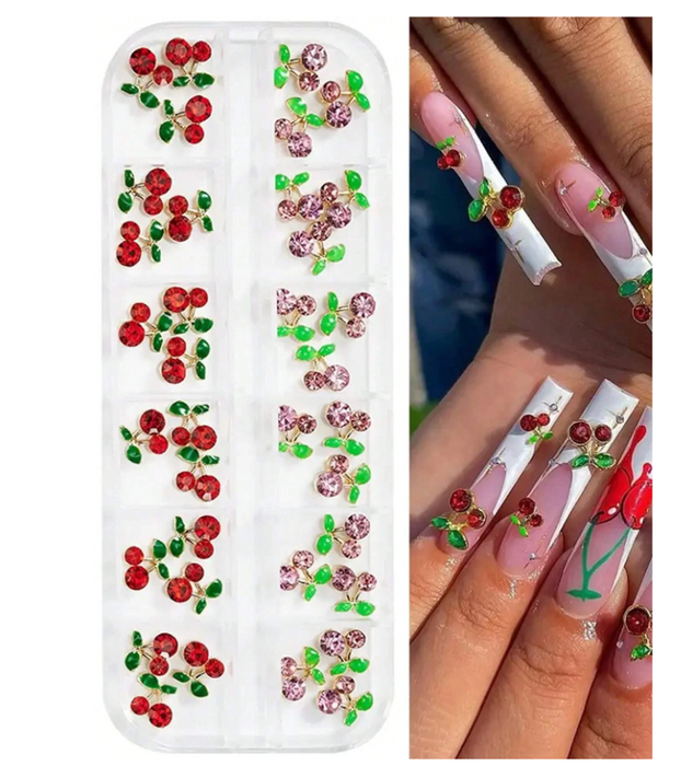 EBS Nail Art - Cherry Charms Sets