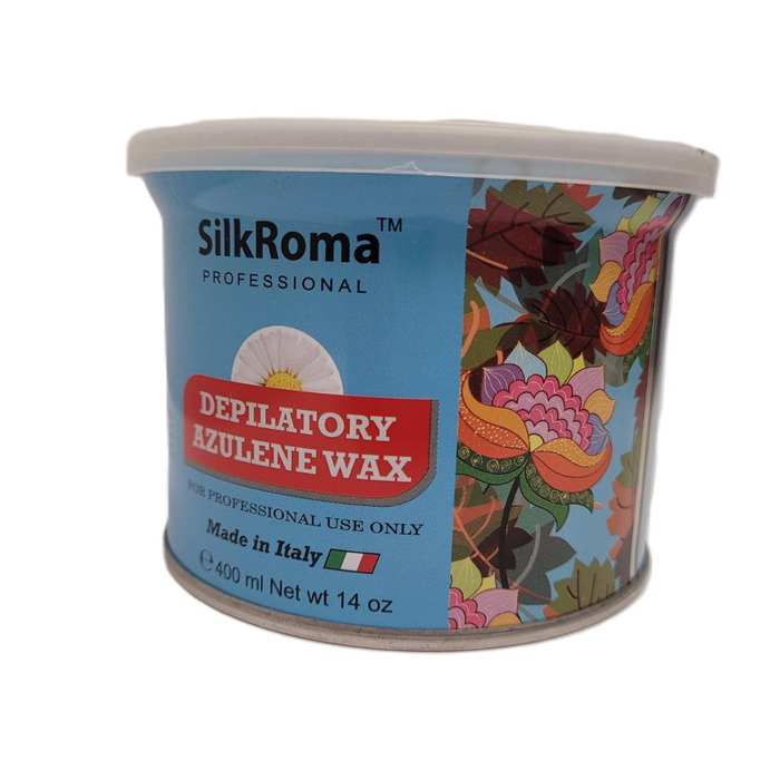 SilkRoma Depilatory Azulene Wax - 400mL